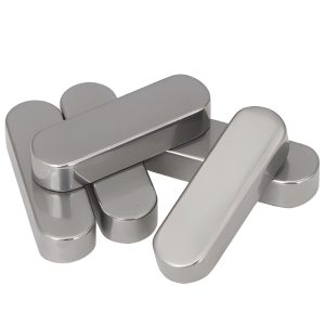 Steel parallel shaft keys with rounded ends